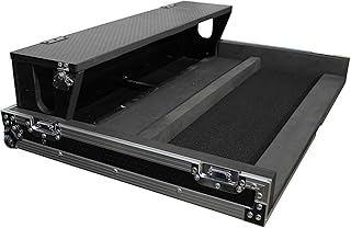 ProX XS-AHQU32DHW ATA Digital Audio Mixer Flight Case for Allen & Heath QU-32 Console with Doghouse compartment and Caster wheels