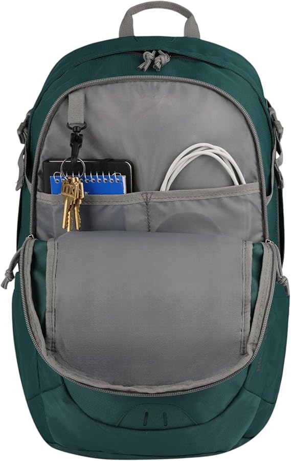 Eddie Bauer Montlake Backpack | Travel | Commuting | Laptop | Everyday Carry | 27L | Alpine Green