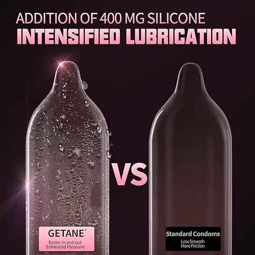 Miniatura 5 de Preservativos lubricados con sabor a fresa, cómodos e intensificados lubricantes para hombres, látex natural premium, paquete de 10 unidades