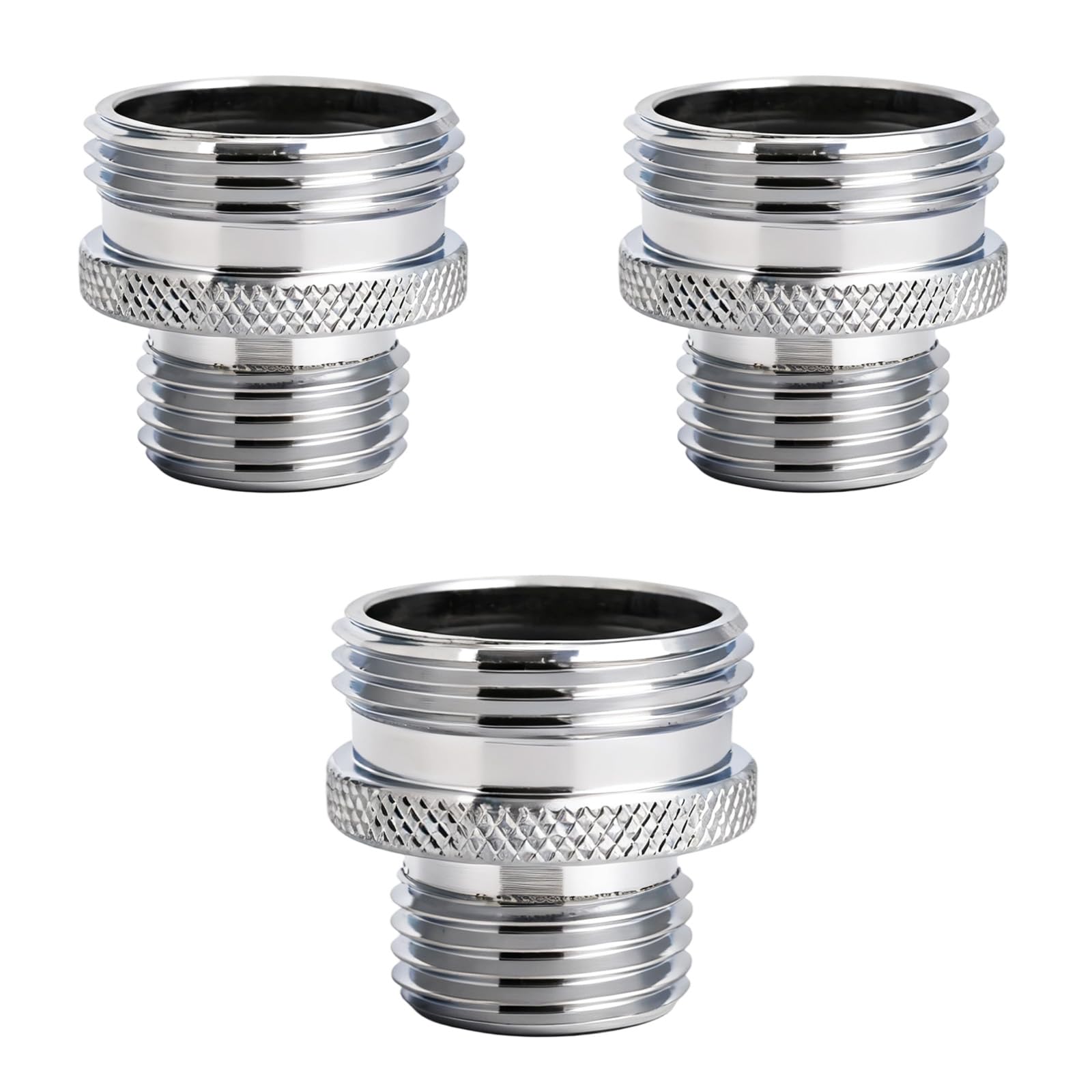 3pcs Ball End Shower Arm Adapter Kit, Converts Old-Style Heads to 1/2" Male Pipe Thread Suitable for Upgrading Most Vintage Ball End Shower Arms