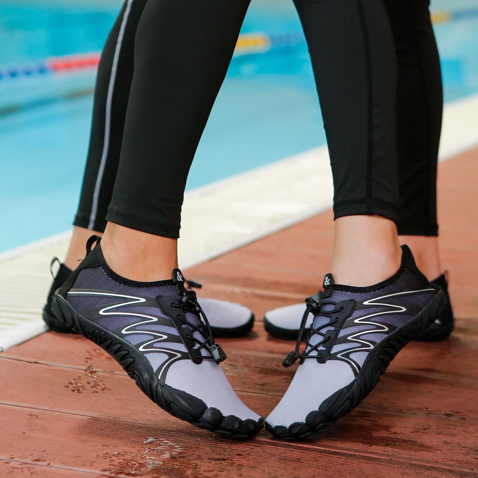 Scarpe Acquatiche Uomo Scarpe da Acqua per Donna Spiaggia Quick Drying Breathable Wading Swimming Shoes Casual Water Shoes Uomo