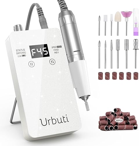 Ponceuse pour Ongles Professionnelle 45000RPM Rechargeabl…