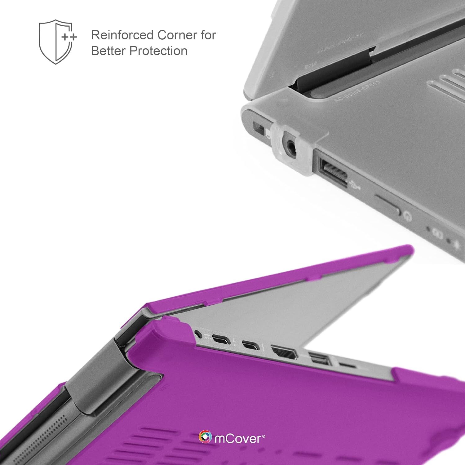 mCover Case Compatible for 2020~2022 13.5" Acer Spin 5 SP513-54N / SP513-55N Series Windows Convertible Laptop Only (NOT Fitting Any Other Acer Models) – Pink