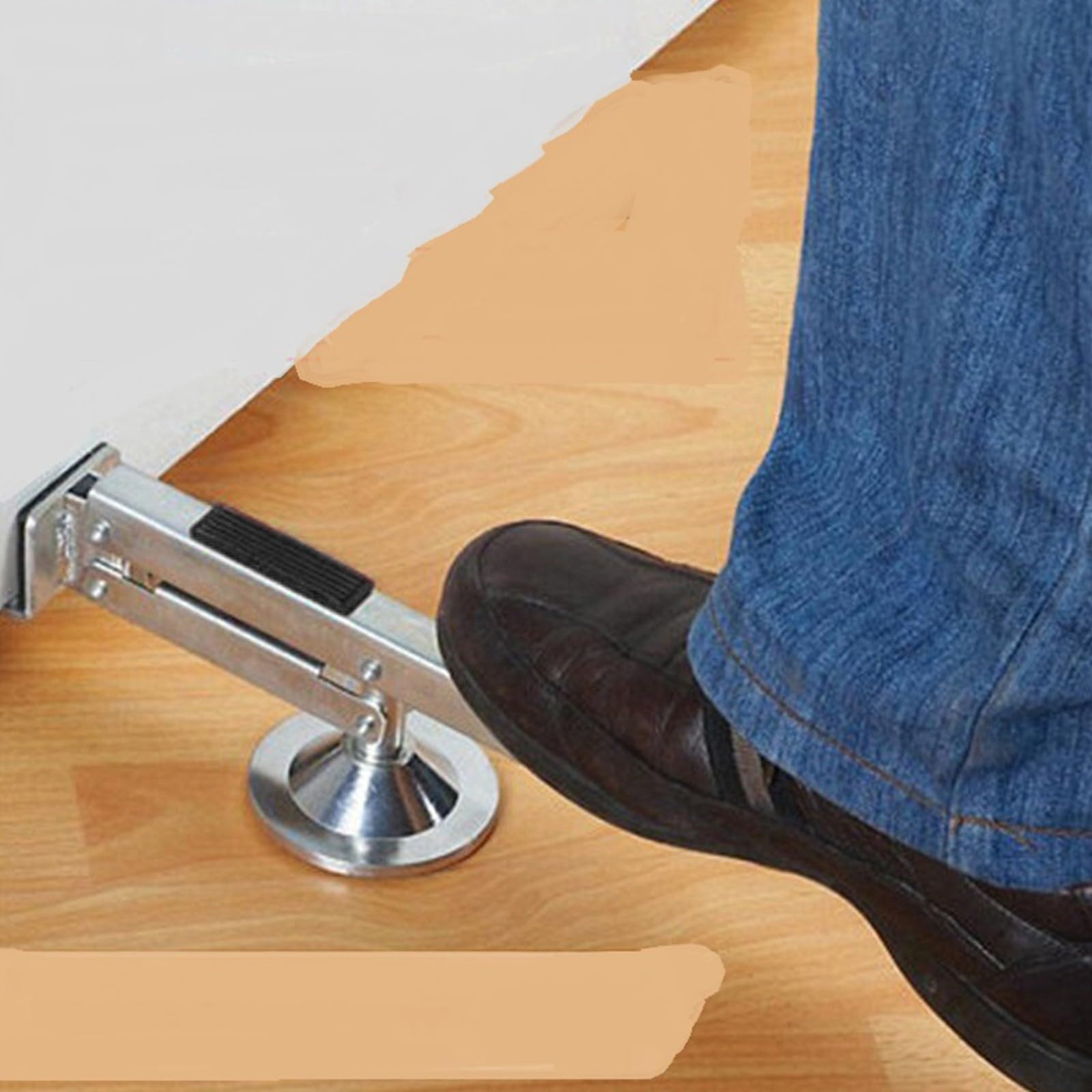 Gdfnmogo, Lève-porte pivotant - Outil d'installation - Pratique pour positionner la fixation sur la porte, le panneau