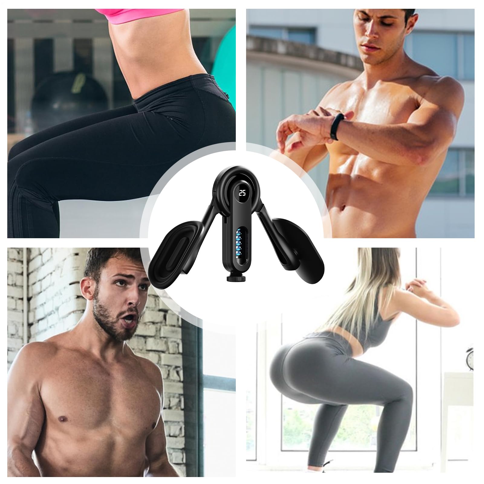 Allenatore kegels - Esciser pelvico, pesi vaginali impostati | Dispositivo di controllo della vescica Postpartum Recovery Aid Rinfreschi del muscolo del pavimento pelvico, attrezzatura per esercizi di