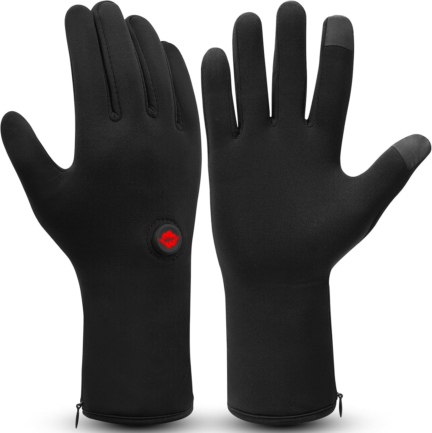 Dr.warm Rechargeable Heated Glove Liners for Men Women, 3 Heating Modes, XL
