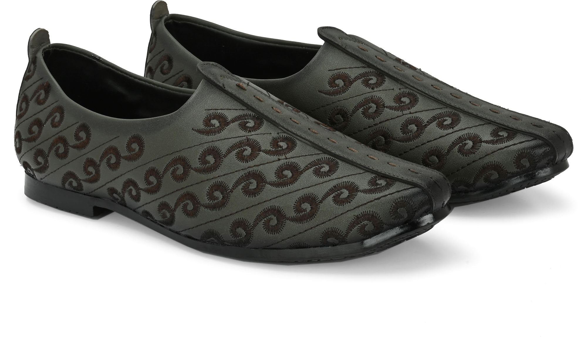 vellinto RIWAAJ Ethnics Jutti/Mojari/Naagra for Men-picture-42
