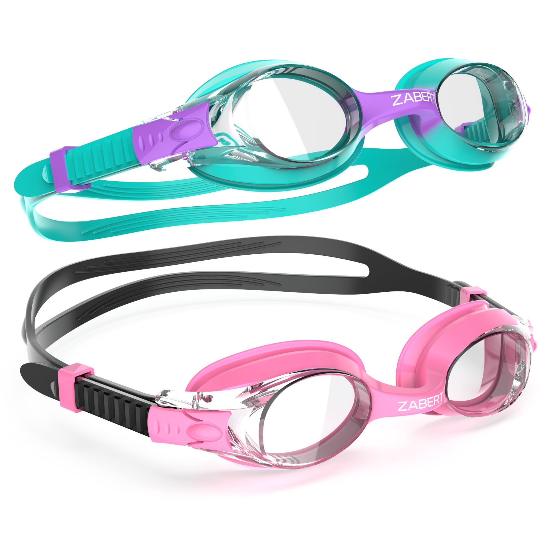 Lunette Aquaclip Weewooday 2 Paires Lunettes De Natation Pour Enfants Lunettes De Lunette Piscine Enfant 3-6 Ans