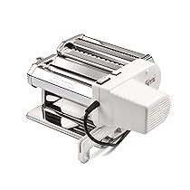 Girmi IM91 Macchina Per La Pasta Elettrica, 90 W, 5 formati di pasta, 2 velocità di funzionamento, Acciaio Inox, 33 x 17 x 27 cm