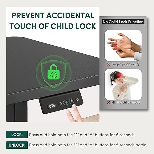 Miniatura 5 de Cubiker - Escritorio moderno en forma de L, escritorio de esquina con soporte para monitor