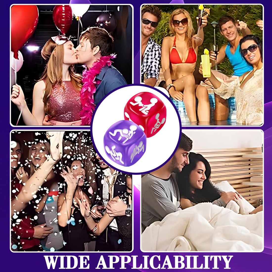 2 Pezzi Regalo San Valentino Per Lui Lei Idee Regalo Uomo Natale Regalo Divertente Regalo Fidanzato Fidanzata Coppia Moglie Marito Calendario Avvento Uomo Donna 18Mm
