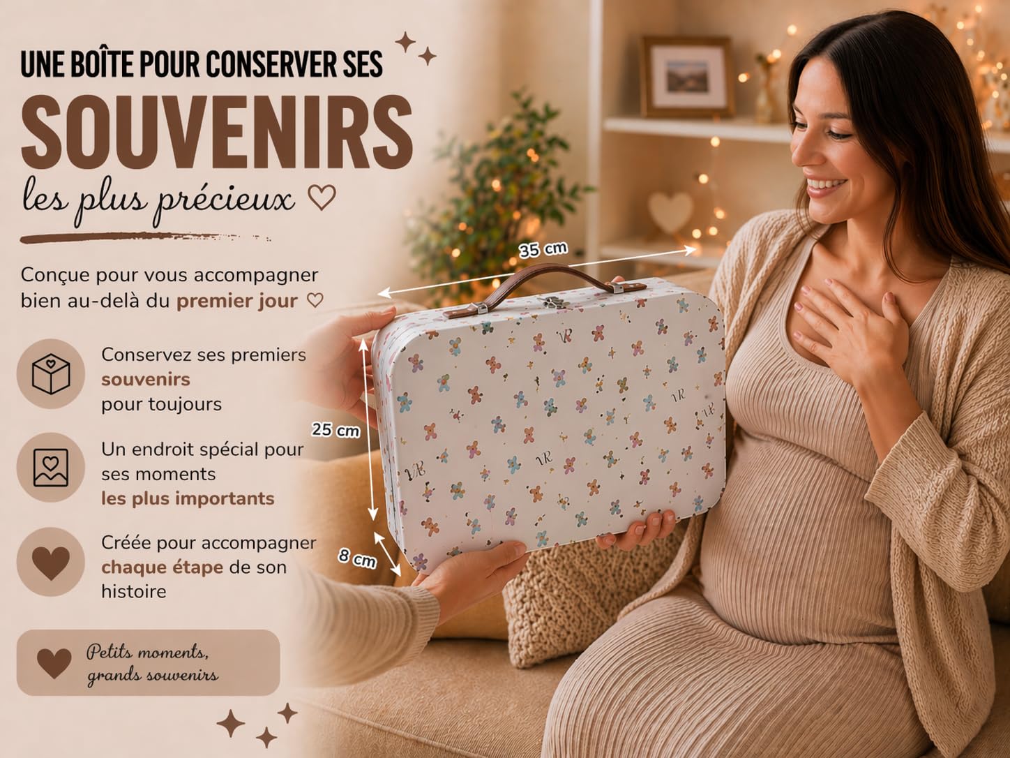 Coffret Cadeau de Naissance Bébé – Cadeau pour Nouveau-né avec Peluche, Hochet et Accessoires – Fille et Garçon (rose)