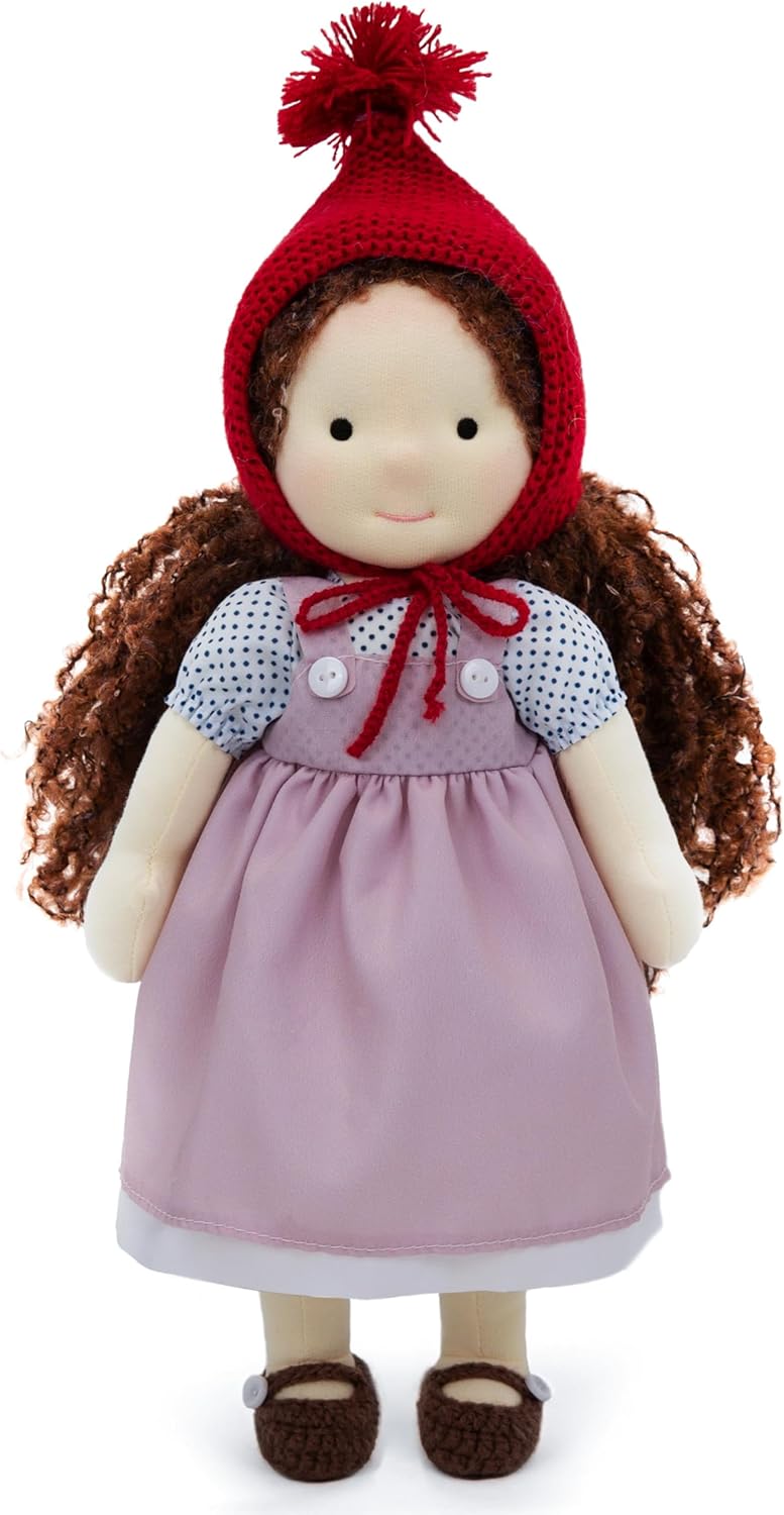 ウォルドルフ人形 桃色の女の子 公式 ウォルドルフ人形 B体 ピンクの髪