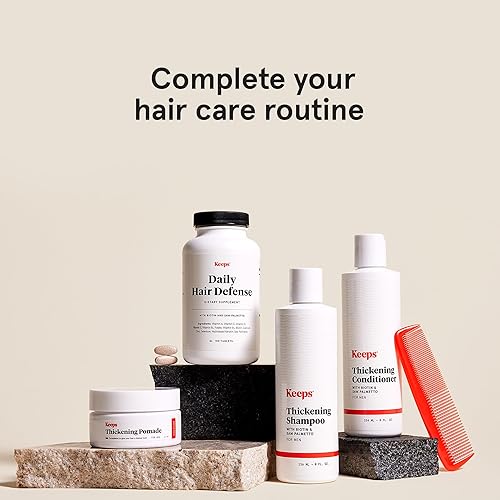 Miniatura 5 de Keeps Suplemento diario para el crecimiento del cabello para un cabello visiblemente más grueso y de aspecto más completo, suplemento para adelgazar