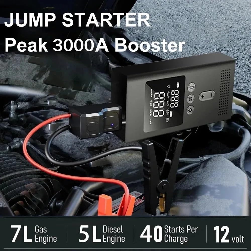 Compresseur Air Pneus à gonfleur externe portable Gonfleur Electrique