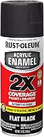 Vista 13 de Rust-Oleum 314030 Pintura en aerosol de esmalte acrílico 2X, 11 onzas, color aluminio