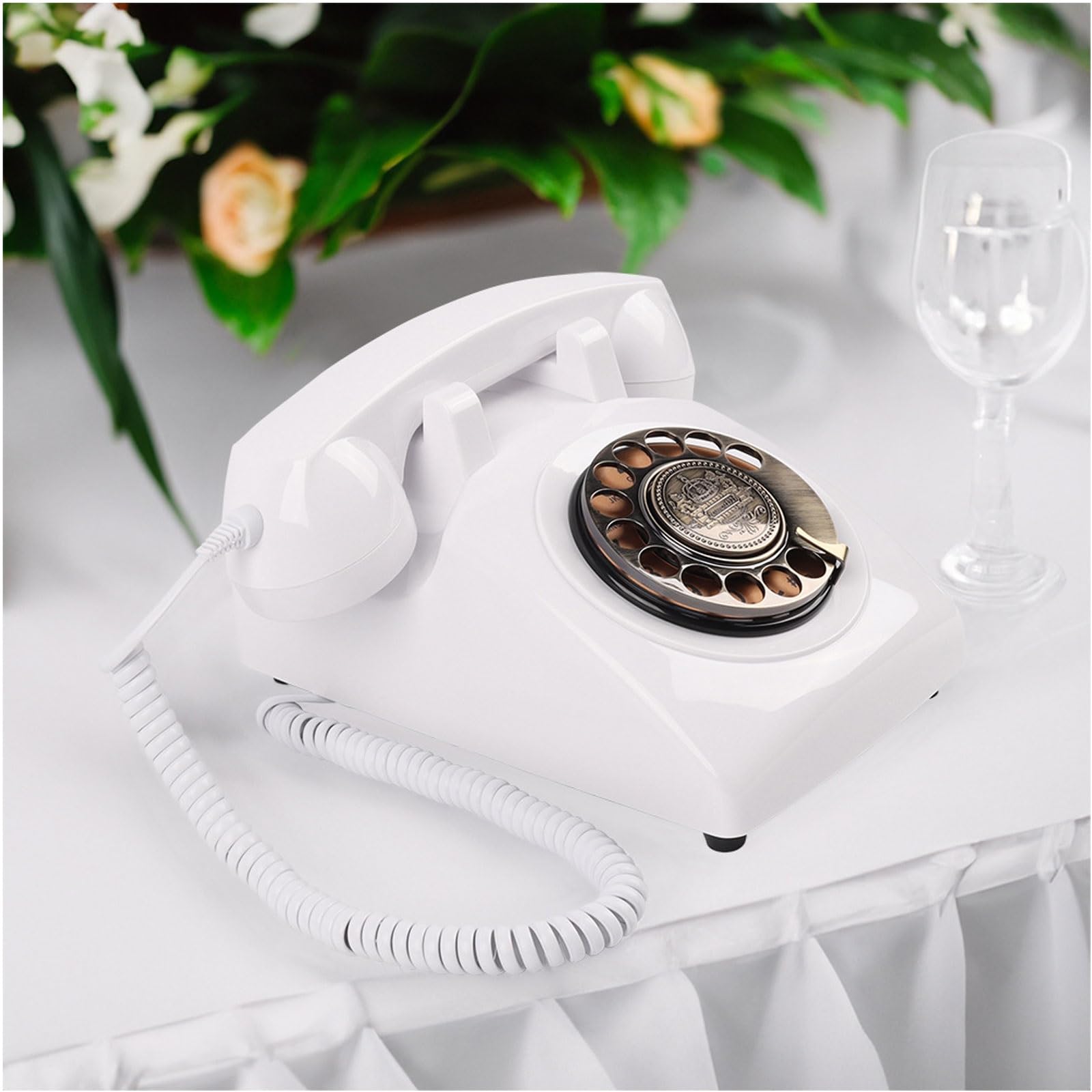 Audio, libro degli ospiti per matrimonio, libro degli ospiti audio, telefono da scrivania per anniversari, compleanni, feste di nozze