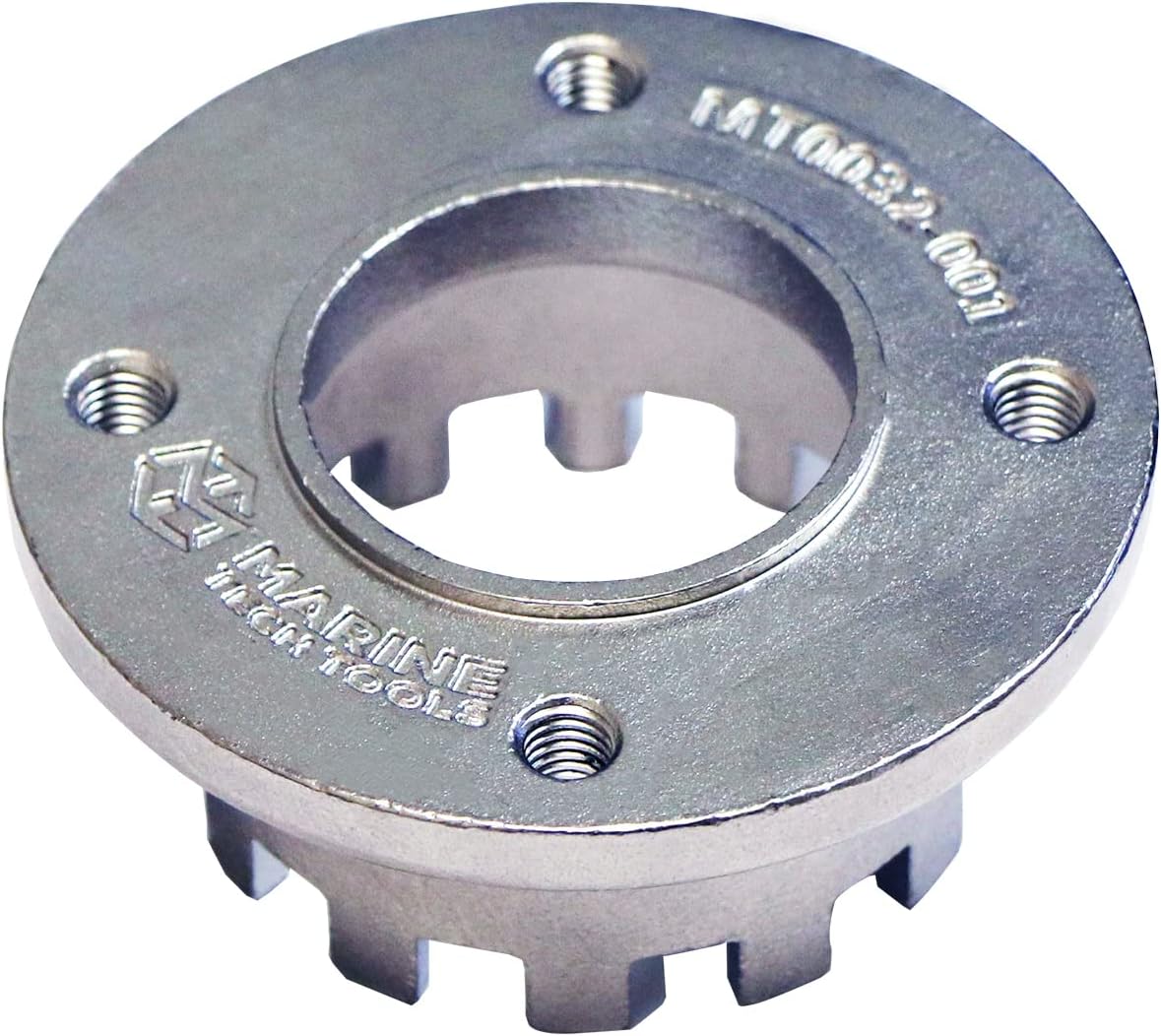 Marine Tech Tools Retaining Ring Wrench 69mm OD, 12 Tooth, Attachment to Wrench Handle (AMT0031), Fits Yamaha, Mercury, Honda Retaining Rings, Mercury Outboard Tools