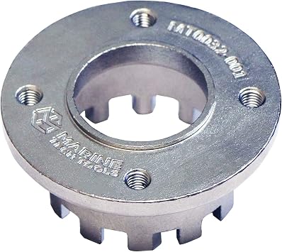 Marine Tech Tools Retaining Ring Wrench 69mm OD, 12 Tooth, Attachment to Wrench Handle AMT0031, Fits Yamaha, Mercury, Honda Retaining Rings, Mercury Outboard Tools