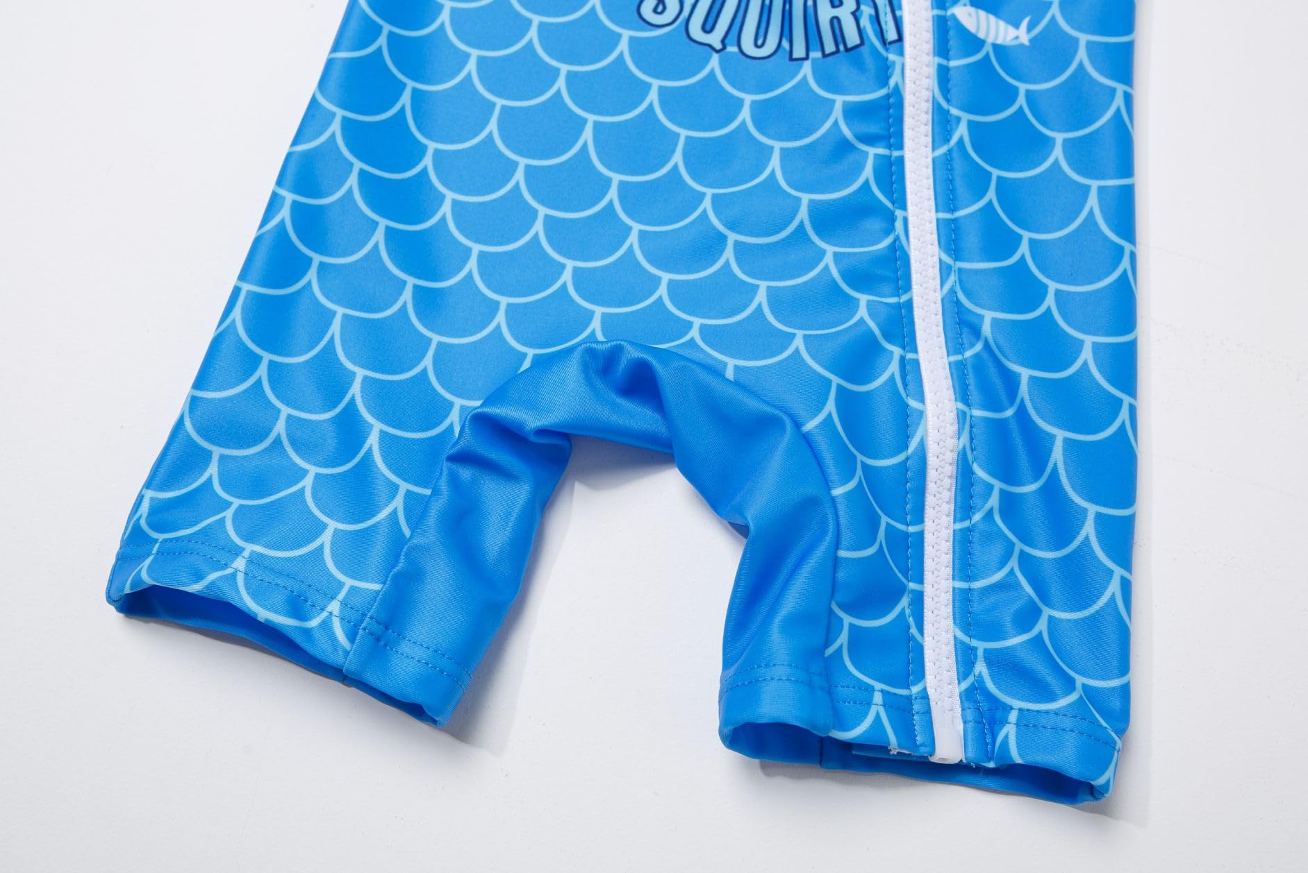 BONVERANO Costume da bagno riciclato per bambini, con chiusura lampo continua, protezione UV 50+