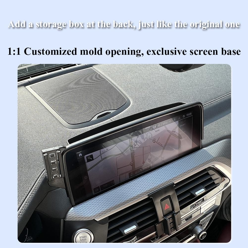 Car Phone Holder for BMW X3/X4 Auto Accessories - 10.3-inch / 10.25-inch Screen Compatible with 2018-2021 X3 & 2019-2021 X4's