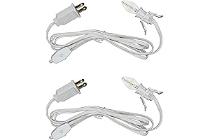 Creative Hobbies® Single Light Replacement Clip in Lamp Cord for Christmas Village...