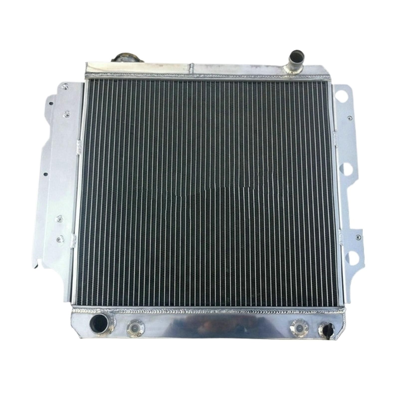 Zestaw Chłodzący Pasuje do JEEP WRANGLER YJ/TJ 2.4L-4.2L 1987-2006 3-rzędowy grzejnik aluminiowy + wentylator Radiator przewodzącym