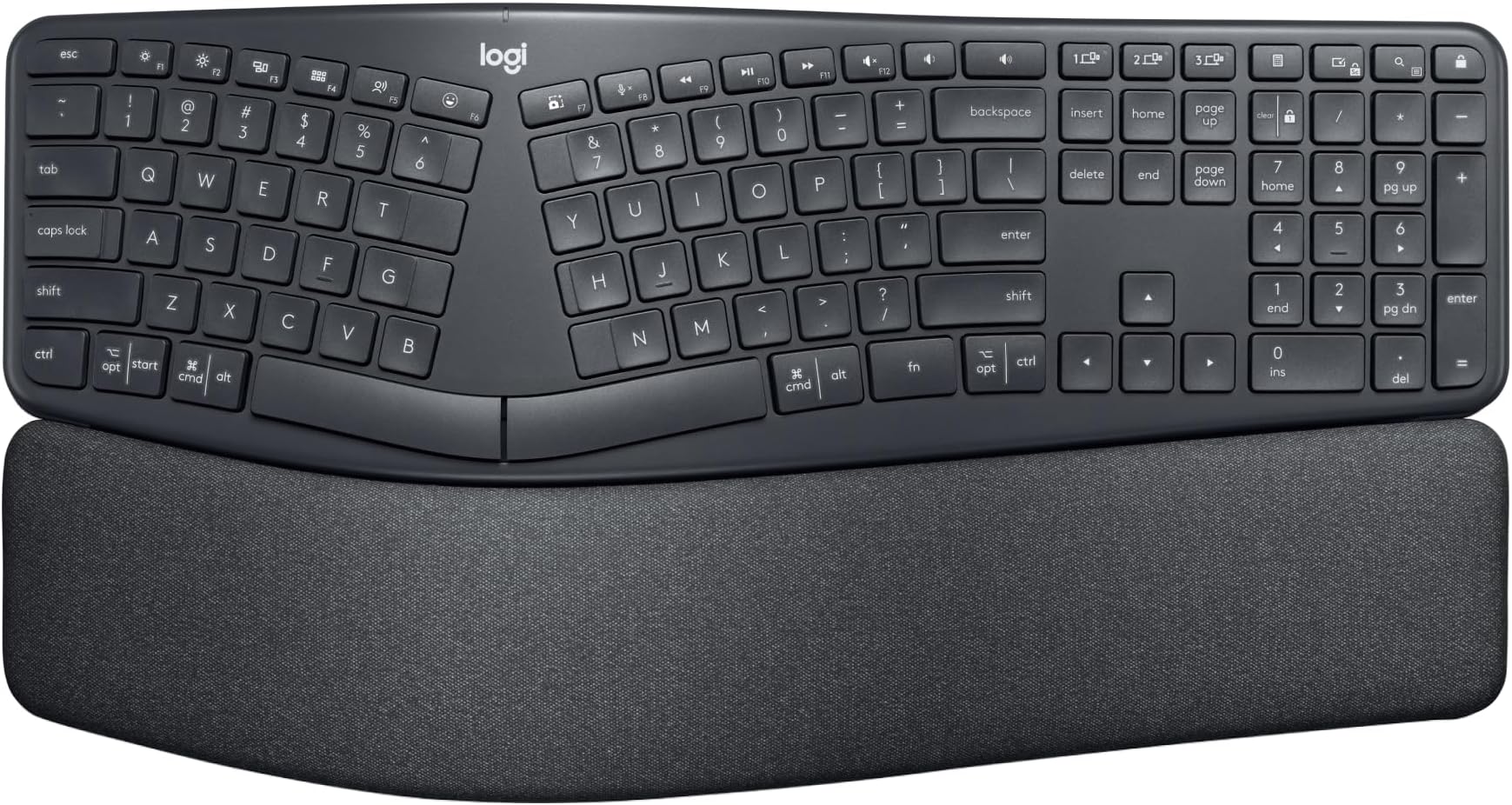 Amazon.in Buy Logitech Ergo K860 Wireless Ergonomic Keyboard with