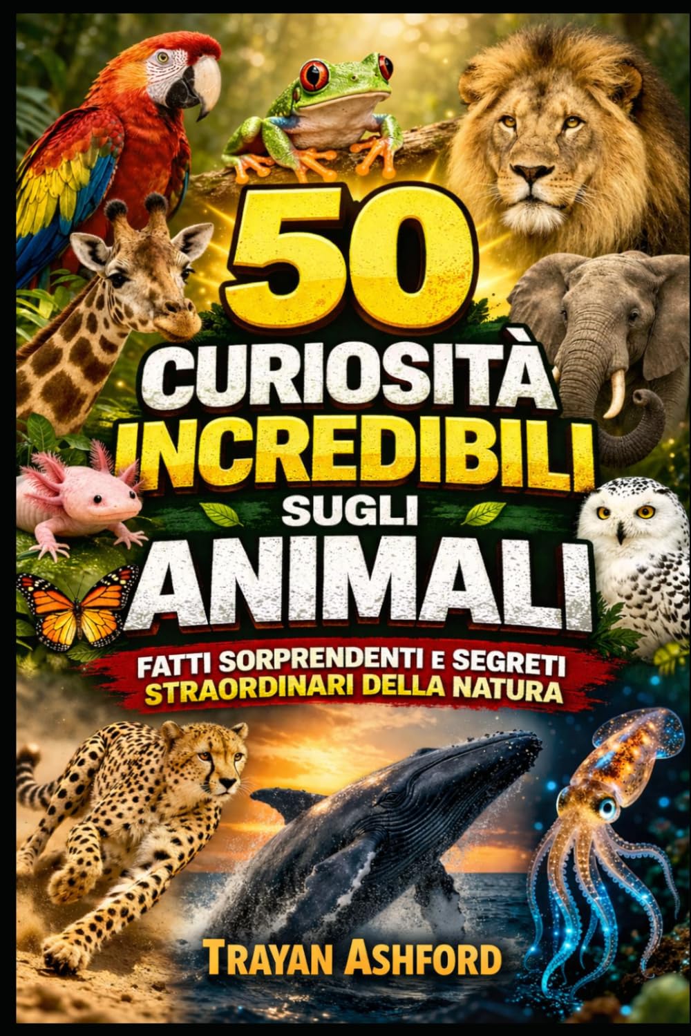 50 CURIOSITÀ INCREDIBILI SUGLI ANIMALI: FATTI SORPRENDENTI E SEGRETI STRAORDINARI DELLA NATURA