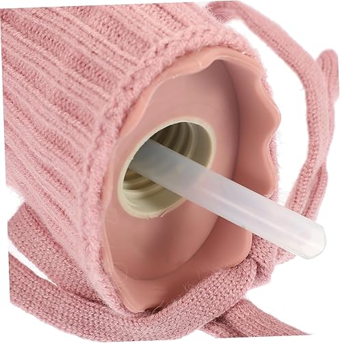 Miniatura 9 de U Shape Hot Water Bag with Knitting Sleeve Skin Friendly Neck Warmer Pouch for Shoulder Relief Removable Washable Cover Cold Heat Preservation for