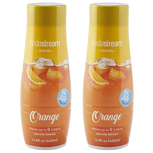 SodaStream Naranja 149fl oz 2 unidades 148 onzas líquidas paquete de 2