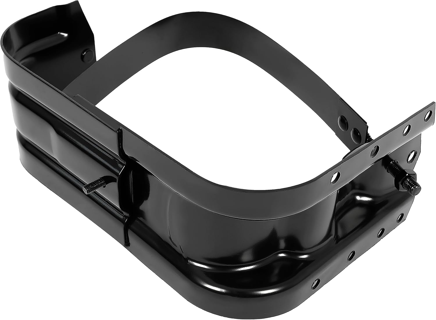 HECASA Fuel Tank Hanger w/Strap Compatible with Chevy Chevrolet & GMC Pickup Truck 1973-1986 C/K Series 1987-1991 R/V Series Fuel Gas Tank Bracket Front Side Mounted