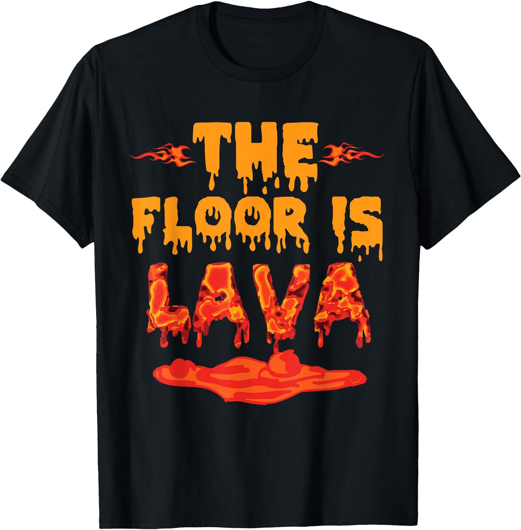 Cool Children's Floor is Lava for Children, Boys and Girls T-Shirt