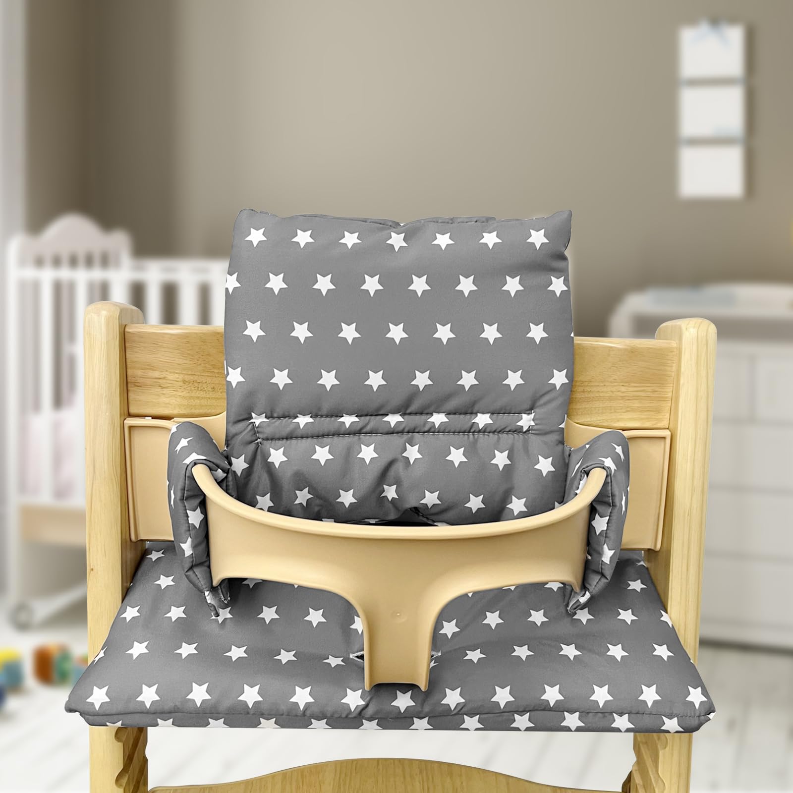 Meyagot Coussin De Chaise Haute, Coussin D'assise Pour Chaise Haute, Coussin De Siège Doux Coussins De Siège Pour Chaise Haute Coussin Pour Chaise Haute Coussins De Rechange Pour Chaise Haute