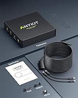 Vista 9 de Anykit USB Endoscope Camera with 8 Adjustable LED Lights, Borescope with Semi-Rigid Snake Camera, IP67 Waterproof Inspection Cam Compatible with