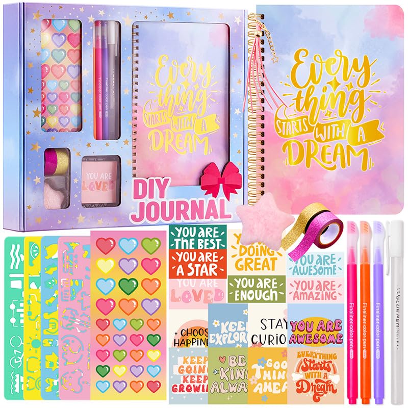 Journal pour filles de 8 à 12 ans Cocostar idéal pour animer les après-midis pluvieux