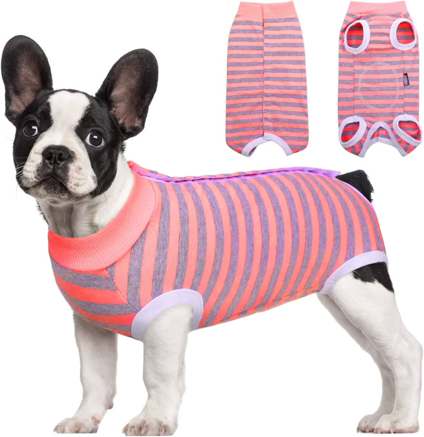 PETANGEL Small Dog Cats Surgical Suit, Dog Recovery Suit for Abdominal Wounds, Dog After Surgery Recovery Snugly Suit, Dog Onesie for Male Female, Prevent Licking Bodysuit (Size: L, Chest: 47cm) (B0C151G2WR) Amazon Price History, Amazon Price Tracker