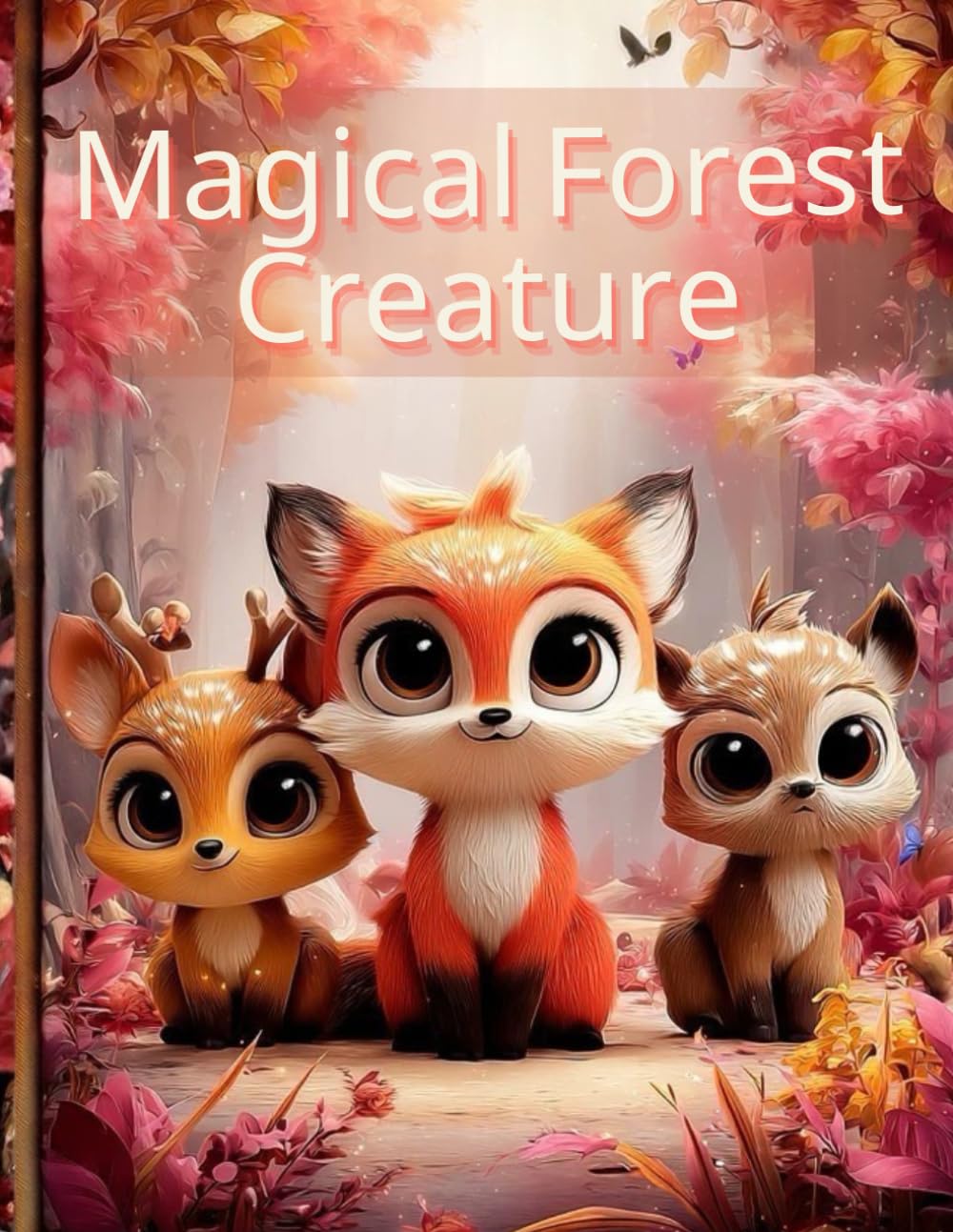 Magical Forest Creatures: Discover and Color 50 Enchanted Animals from the Hidden Forest – Coloring Adventure for Kids