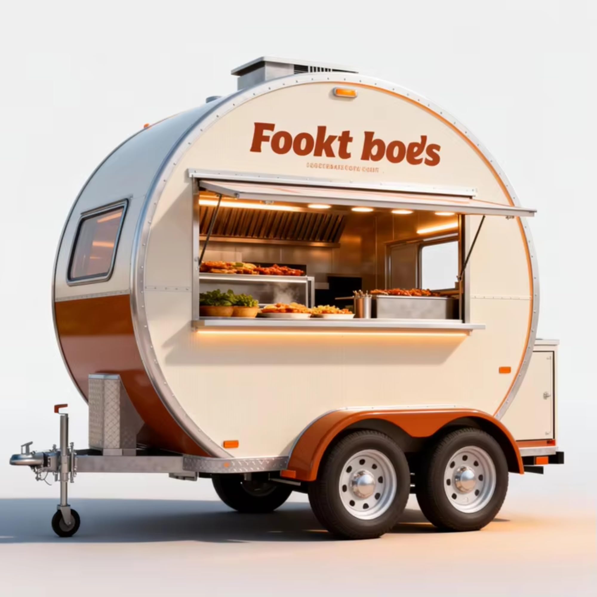 Festiwal Food Truck Przyczepa Mobilna Kuchnia Event Service Unit