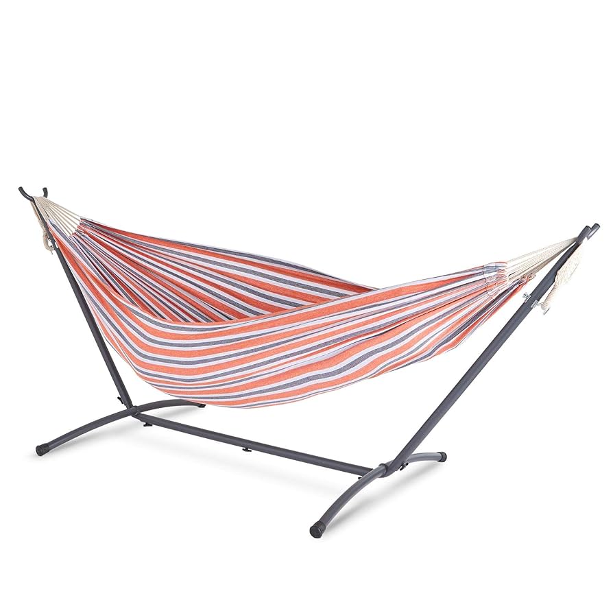 ダブルハンモック スチールスタンド付き ダブルハンモック スチールスタンド付き Amazon.co.jp: スチール