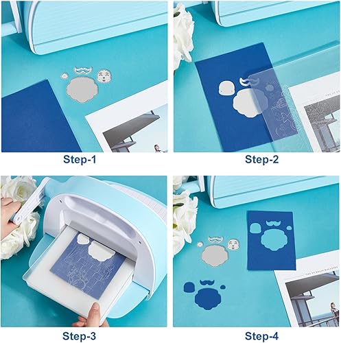 Miniatura 3 de BENECREAT 2 plantillas de troqueles de corte de Navidad, coronas de Papá Noel, calcetines de acero al carbono para hacer tarjetas, decoración en