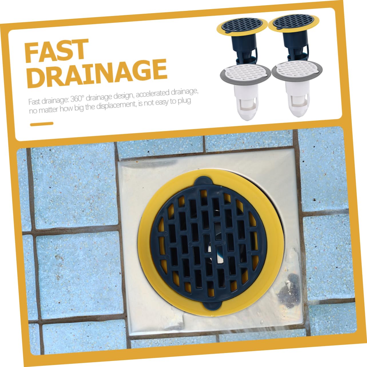 UKCOCO 8 Pz coperchio dello scarico del filtro colino in plastica tappo del lavandino del bagno tappi per lavandini tappi lavello tappo universale per lavabo da bagno tappi del lavandino