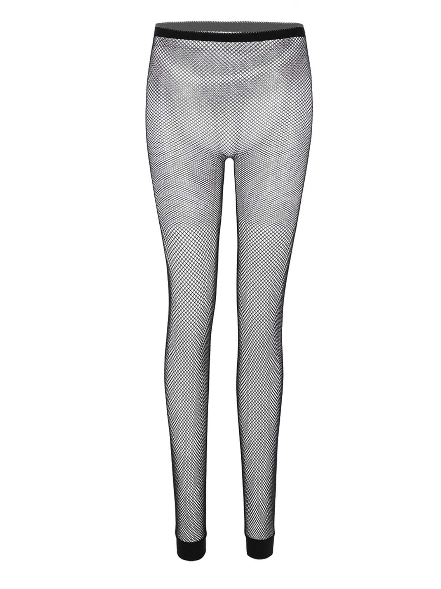 Mens Fishnet Hollow Out Tights Pantyhose Compression Pants See Through Leggings Stockings