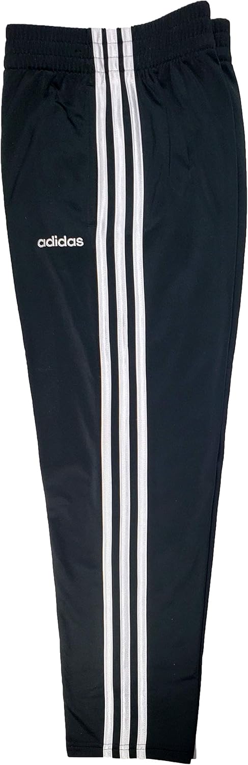adidas Big Boys' Fleece Lined Active Track Pants (Black, Small (8))
