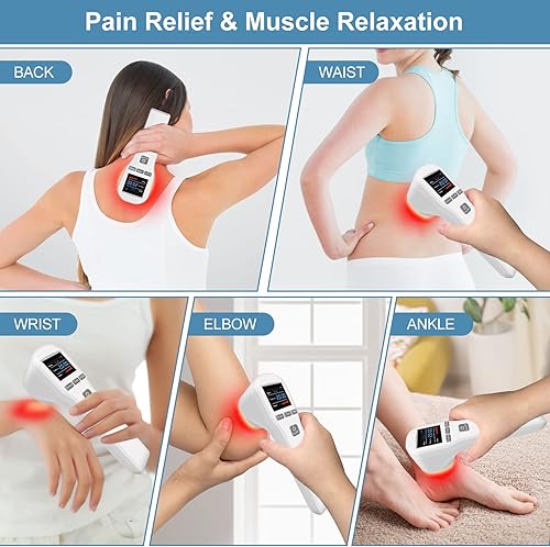 Miniatura 3 de Varita de dispositivo de terapia de luz roja  GOVW 4x808nm+16x650nm dispositivo de terapia de luz infrarroja cercana para alivio del dolor de