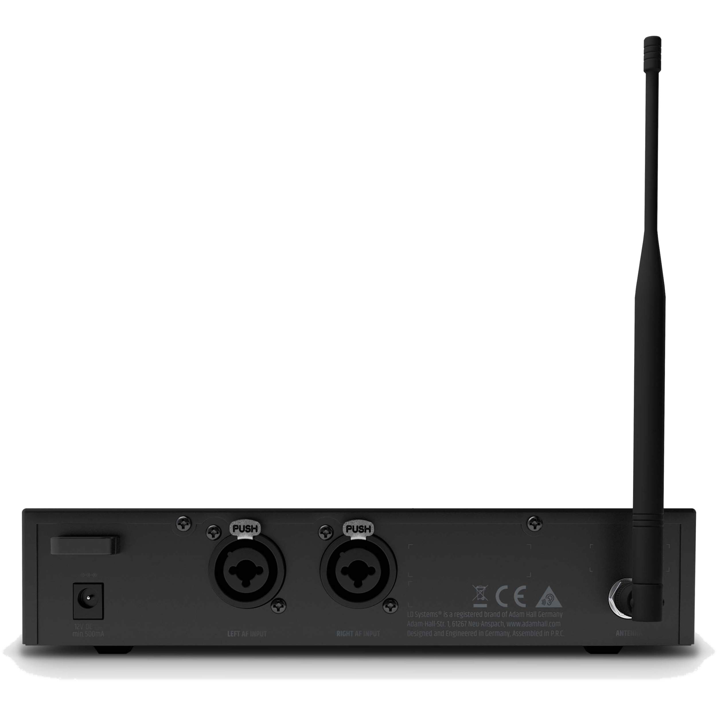 LD Systems U308 IEM HP - Système de surveillance intra-auriculaire avec écouteurs - 863 - 865 MHz + 823 - 832 MHz