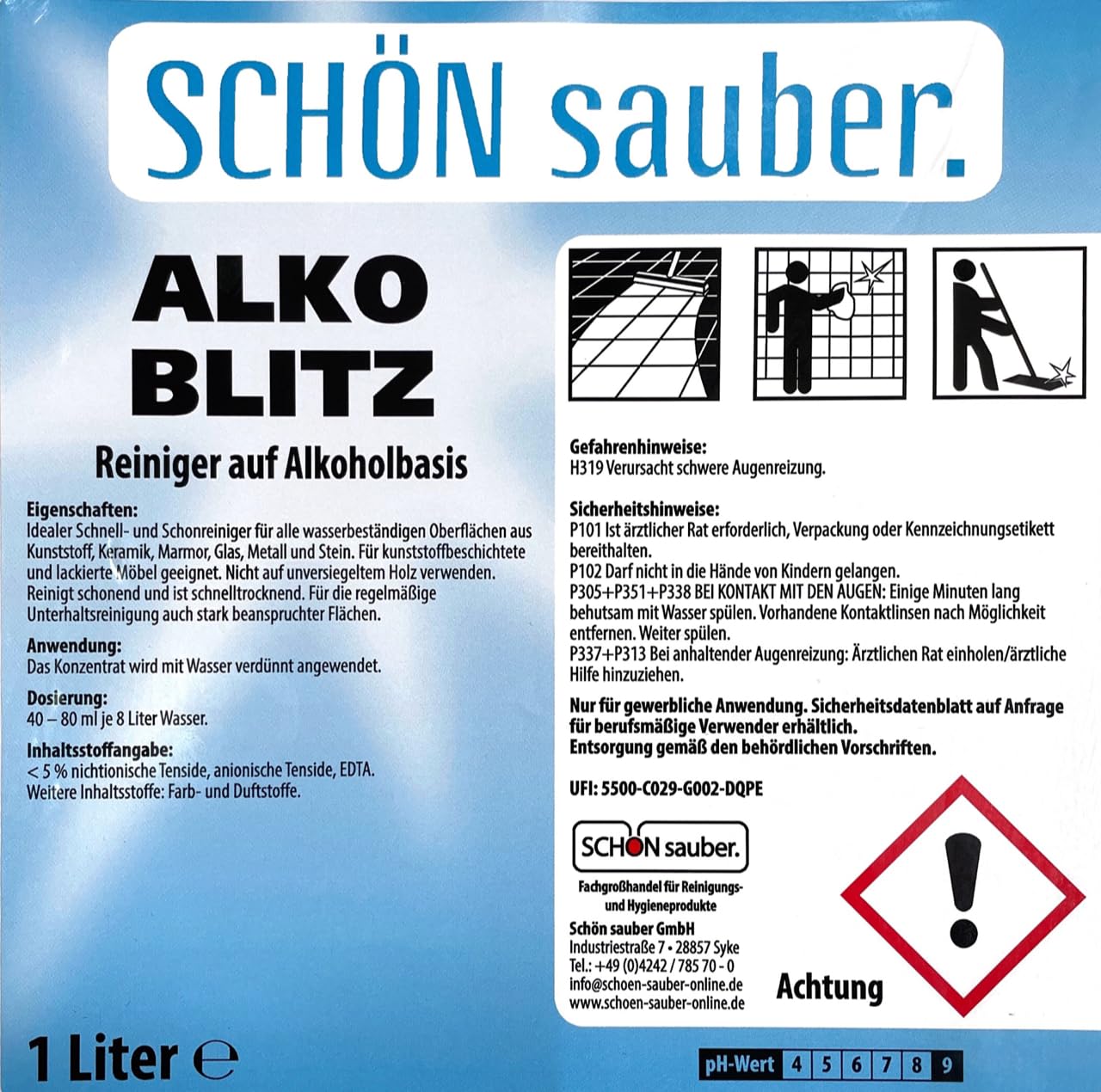 PrieserMop Profi WISCHMOP 10X 50CM FÜR GEWERBLICHE UND Private Reinigung