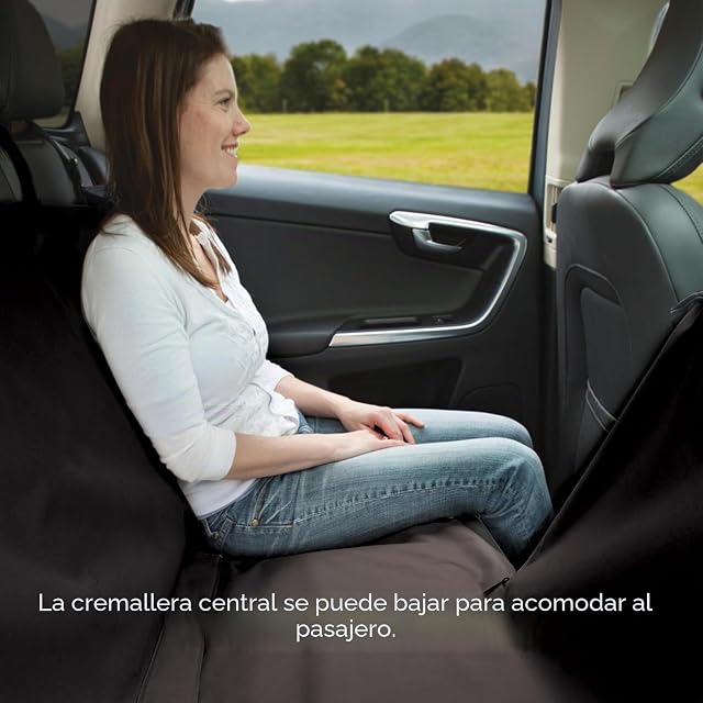 Foto 3 de 6 de Kurgo Wander - Funda de Asiento de Coche para Perros, Tipo Hamaca, Impermeable, Protector de Asiento…