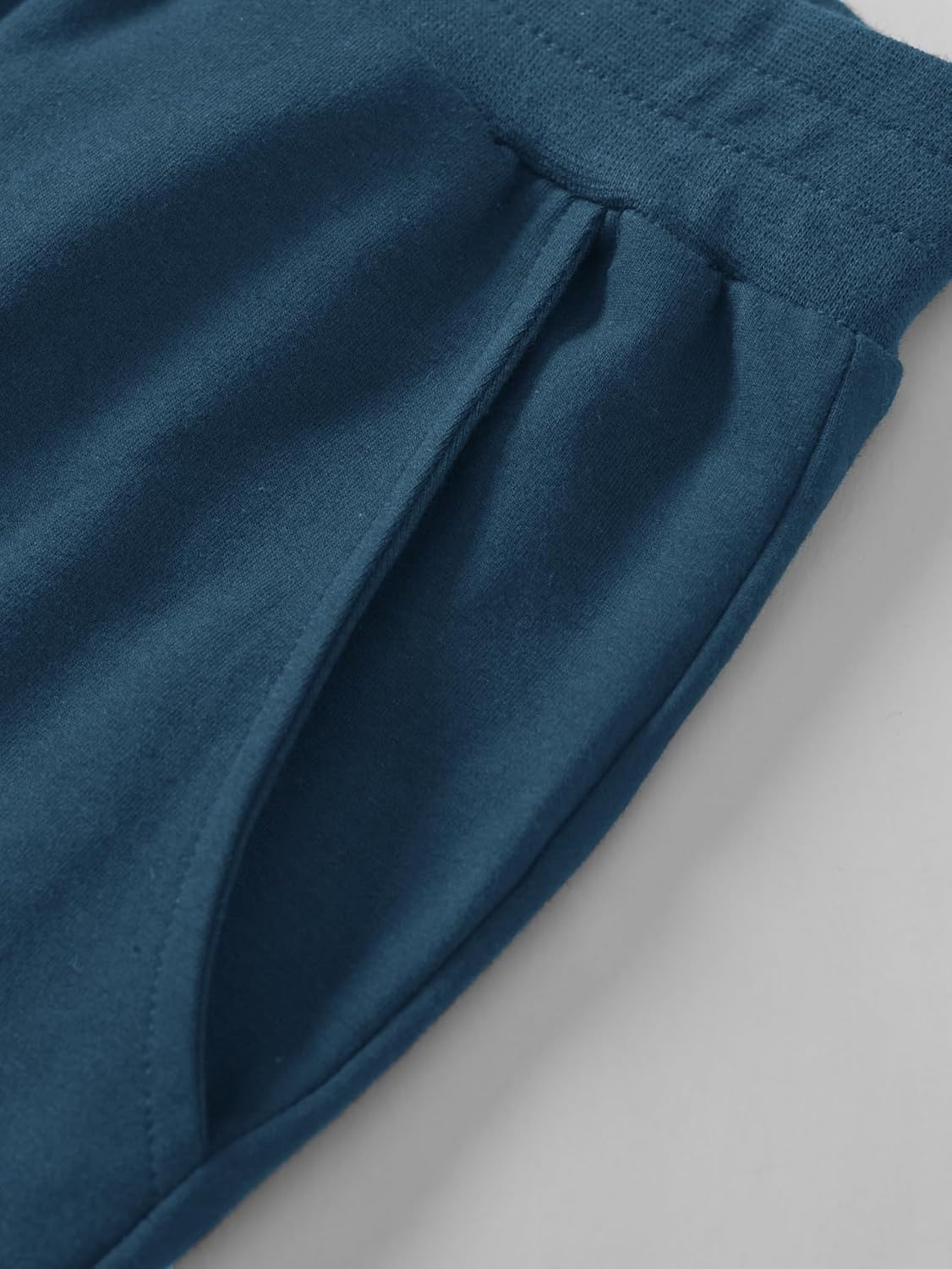 Weintee Women's Petite Cotton Pull On Pants with Pockets - Image 4