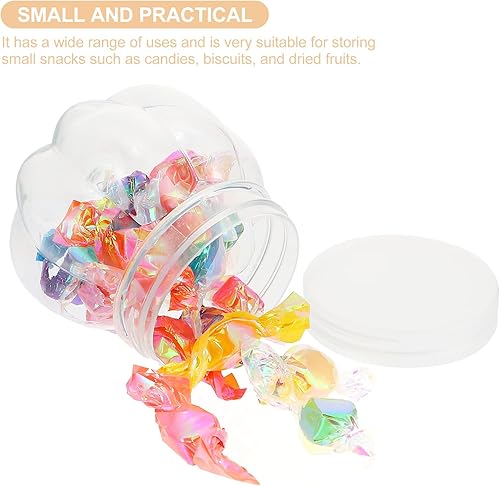 Miniatura 2 de Garneck 24 unidades de tarros de calabaza para mascotas, cajas de almacenamiento de caramelos de Navidad con tapas, soportes de regalo, tarros de